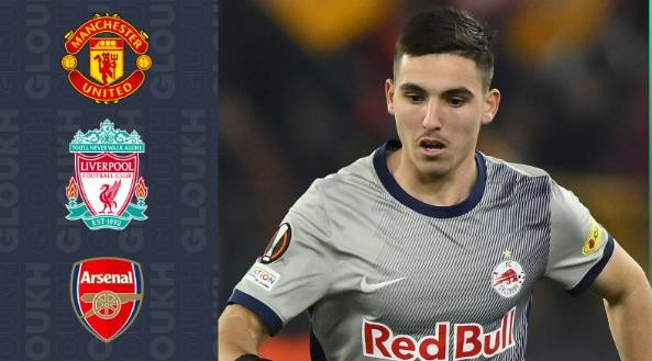 Oscar Gloukh Fireworks coming as Man Utd ignite battle with Liverpool, Arsenal for Red Bull ace - Bóng Đá