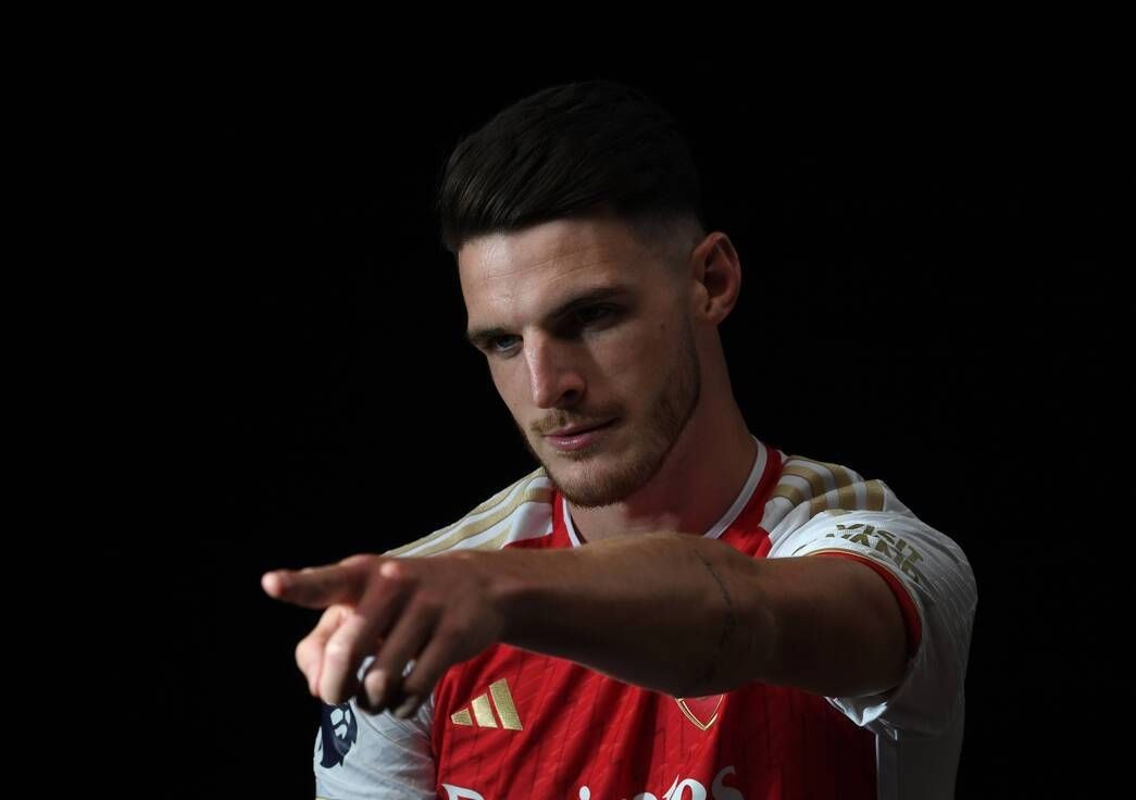 Những hình ảnh cực chất của Declan Rice ngày ra mắt Arsenal - Bóng Đá