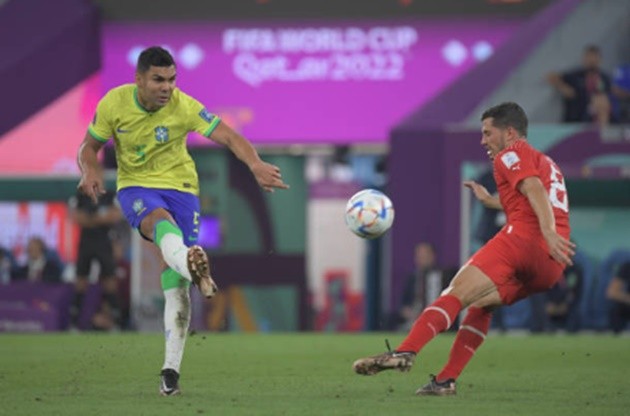 ‘Best in the world!’ – Neymar hails Manchester United star Casemiro after winner against Switzerland - Bóng Đá