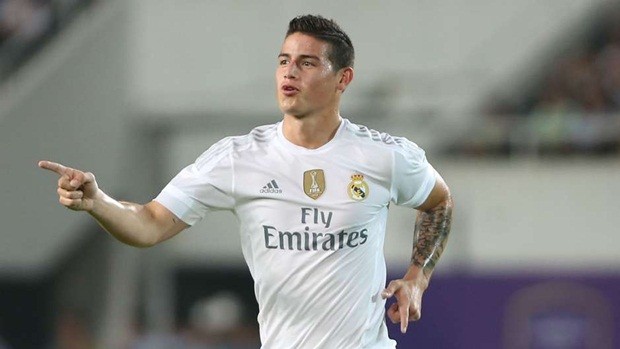 JAMES RODRIGUEZ | COLOMBIA & REAL MADRID. Ảnh: Internet.