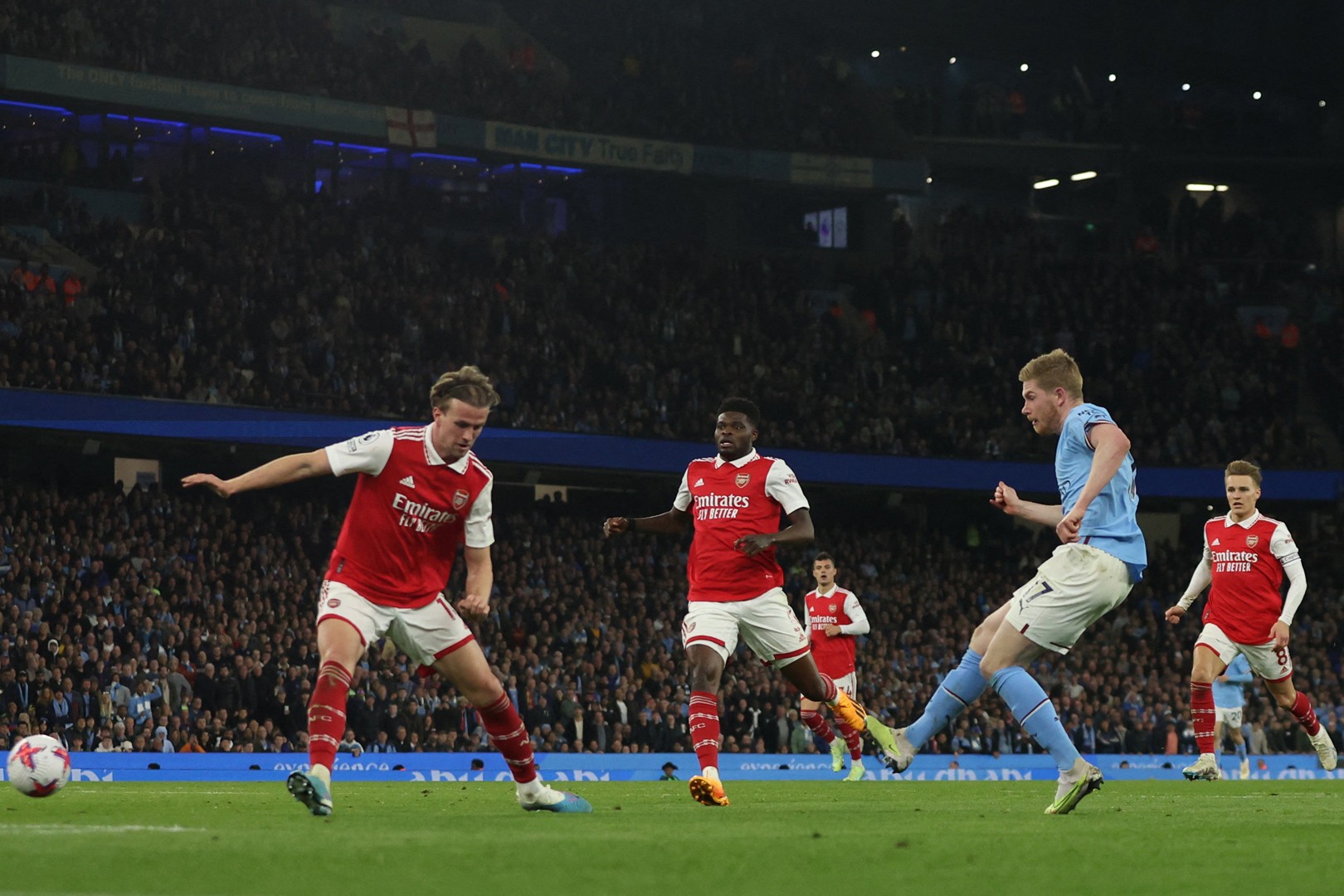 Chấm điểm Man City 4-1 Arsenal: Song tấu De Bruyne - Haaland - Bóng Đá