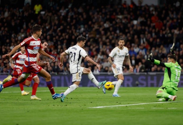 Brahim has been involved in six goals in his last eight games as starter with Real - Bóng Đá