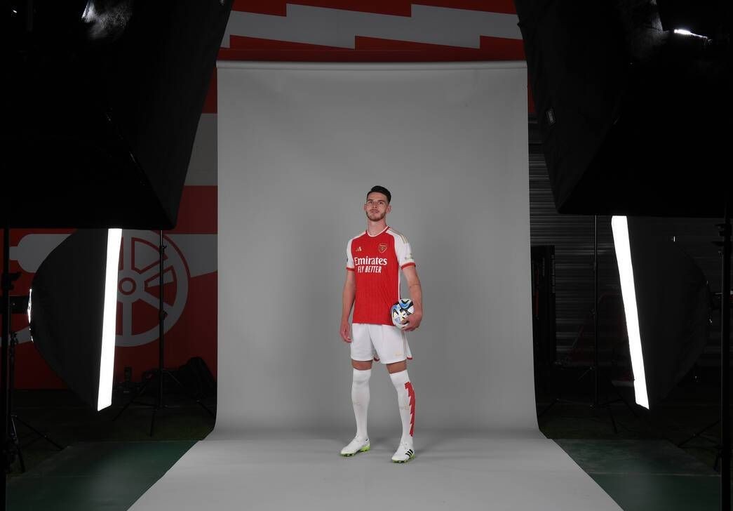 Những hình ảnh cực chất của Declan Rice ngày ra mắt Arsenal - Bóng Đá