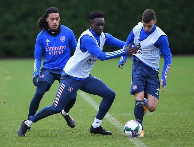 Mikel Arteta calls up five wonderkids to Arsenal training ahead of Man City clash - Bóng Đá