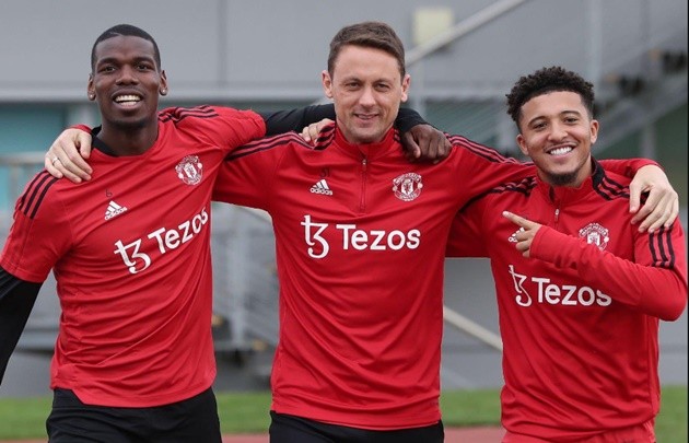 Nemanja Matic on Sancho - Bóng Đá