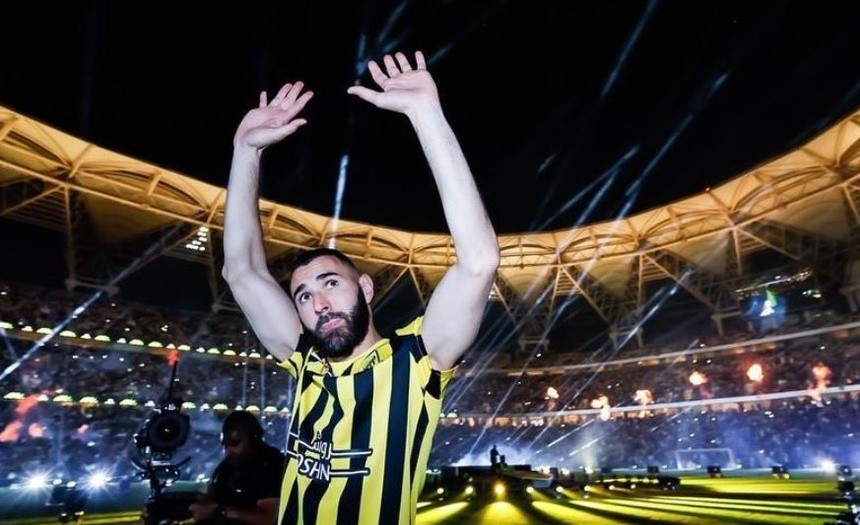 60.000 người dự lễ ra mắt của Benzema tại Saudi Arabia - Bóng Đá