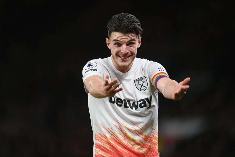 Declan Rice on Man Utd - Bóng Đá