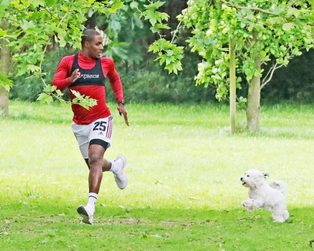 Odion Ighalo tập luyện - Bóng Đá