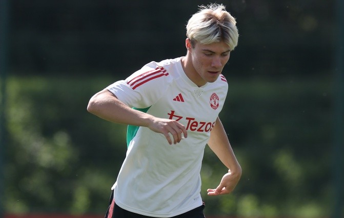 Lần đầu của Rasmus Hojlund ở Man Utd - Bóng Đá