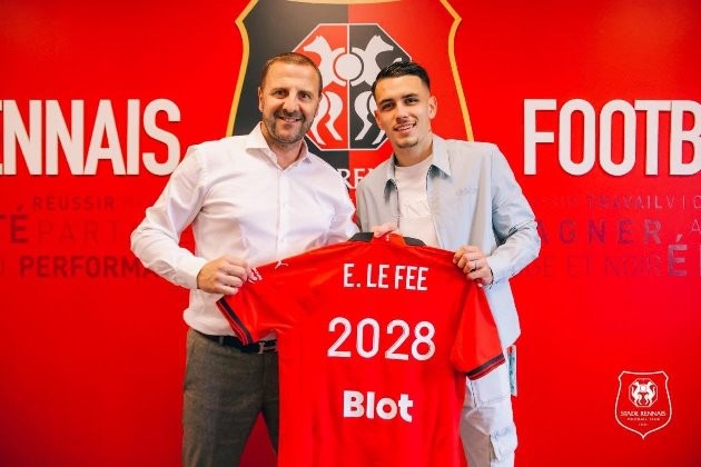 Official, confirmed. Rennes complete the signing of Enzo Le Fee, - Bóng Đá