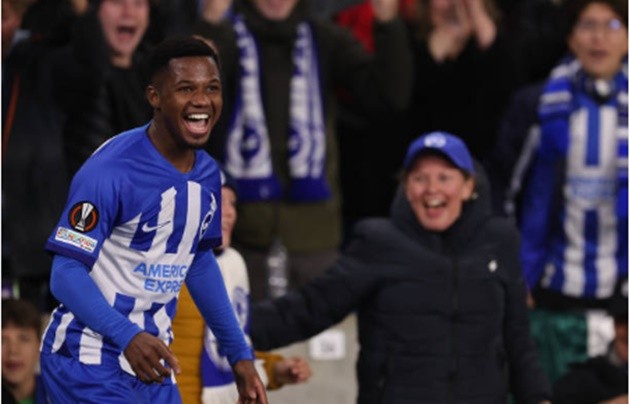 Ansu Fati, Joao Pedro react to Brighton's first-ever European win - Bóng Đá