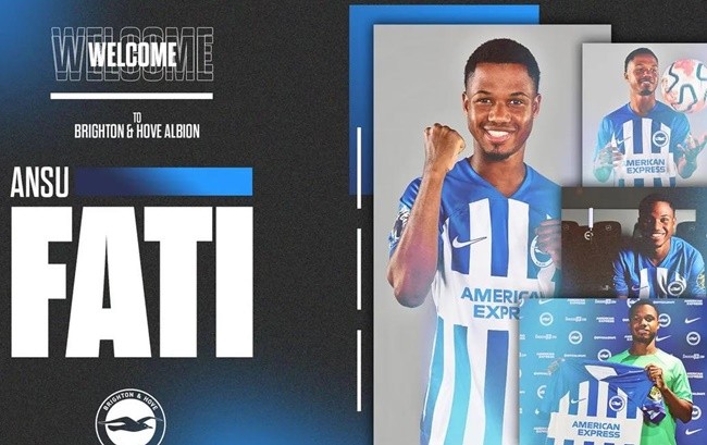 Official, confirmed. Brighton complete deal for Ansu Fati on loan from Barça - Bóng Đá