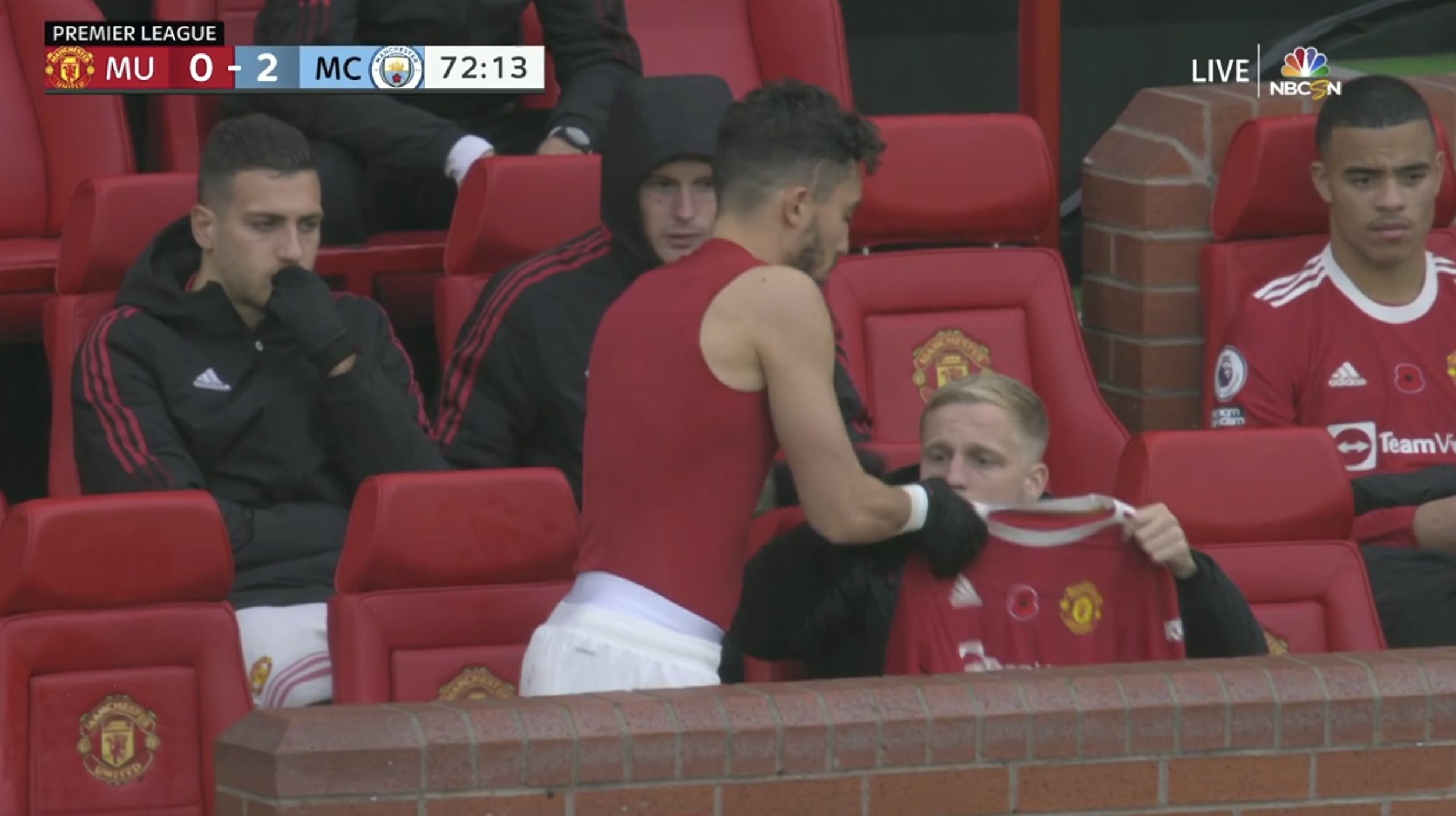 Thêm một hình ảnh gây sốc Solskjaer dành cho Van de Beek - Bóng Đá