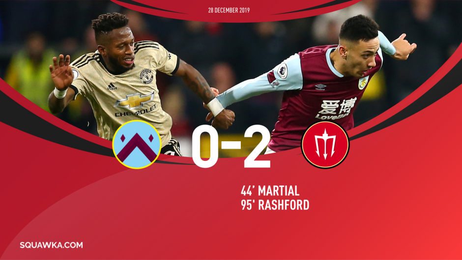 Manchester United climbed to fifth in the Premier League after beating Burnley - Bóng Đá
