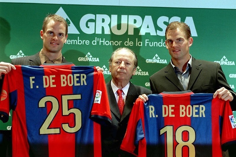 Ronald và Frank de Boer: Cặp song sinh càn quét bóng đá châu Âu - Bóng Đá