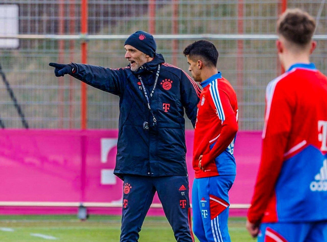 Hình ảnh bất ngờ của Tuchel trong buổi tập đầu ở Bayern Munich - Bóng Đá