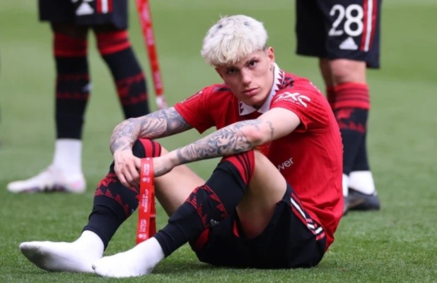 Alejandro Garnacho posts emotional message after losing FA Cup final - Bóng Đá