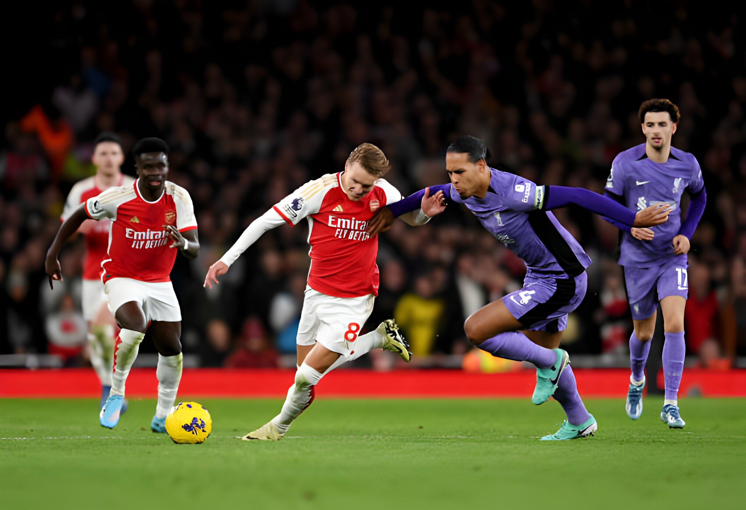 TRỰC TIẾP Arsenal 2-1 Liverpool (H2): Mac Allister khiến Arsenal 