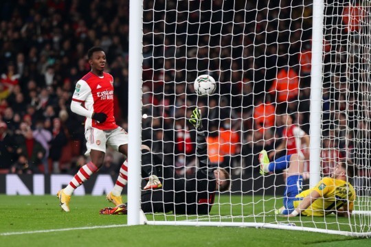 Mikel Arteta issues update on Eddie Nketiah’s future after Sunderland hat-trick heroics - Bóng Đá