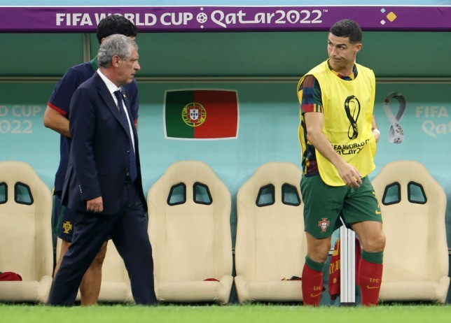 Portugal manager reveals real reason why Cristiano Ronaldo was dropped for World Cup clash - Bóng Đá