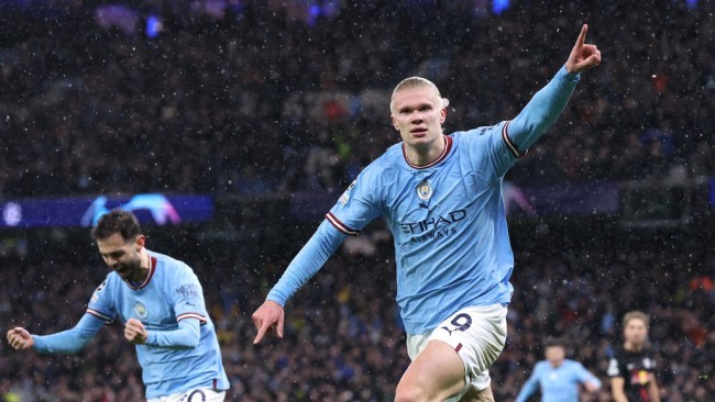‘I told him [Guardiola] I would love to score a double hat-trick but what can I do?!’ Haaland - Bóng Đá