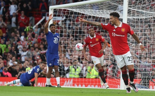 Paul Scholes backs Jadon Sancho to replace injured Man Utd star Antony in FA Cup final against Man City - Bóng Đá