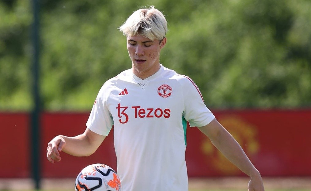 Lần đầu của Rasmus Hojlund ở Man Utd - Bóng Đá