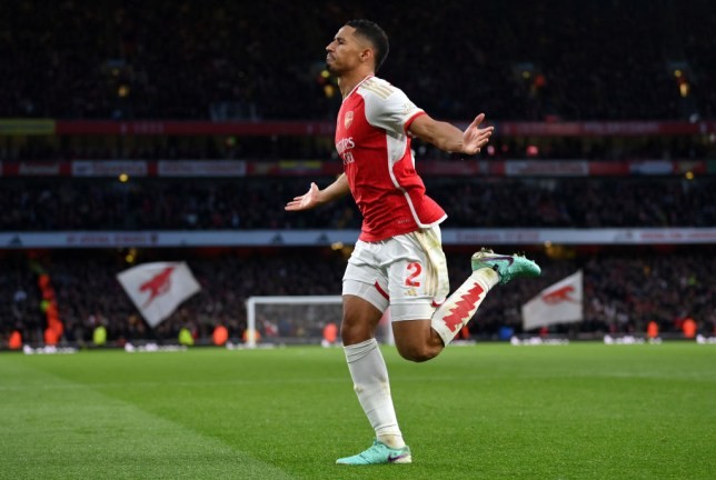 Arsenal coaching staff working with William Saliba to improve scoring record from set-pieces - Bóng Đá