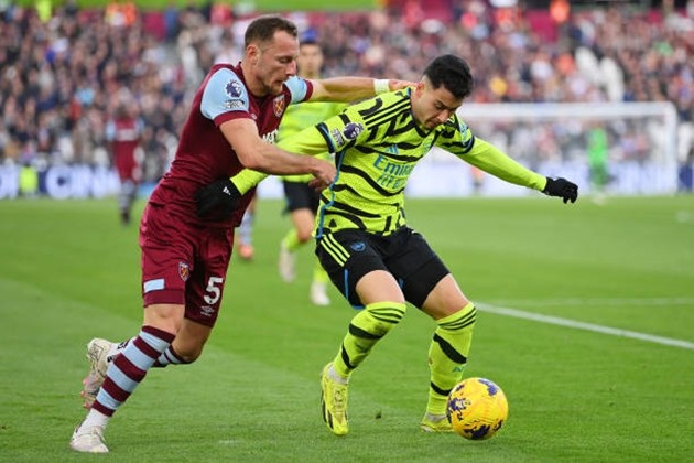 Bị Arsenal vùi dập, sao West Ham muối mặt xin lỗi người hâm mộ - Bóng Đá