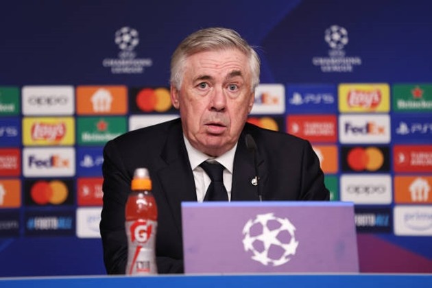 Carlo Ancelotti thừa nhận Real Madrid gặp may - Bóng Đá