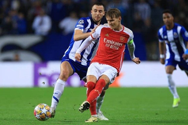 Đấu Porto, Martin Odegaard cảnh báo các đồng đội 1 điều  - Bóng Đá