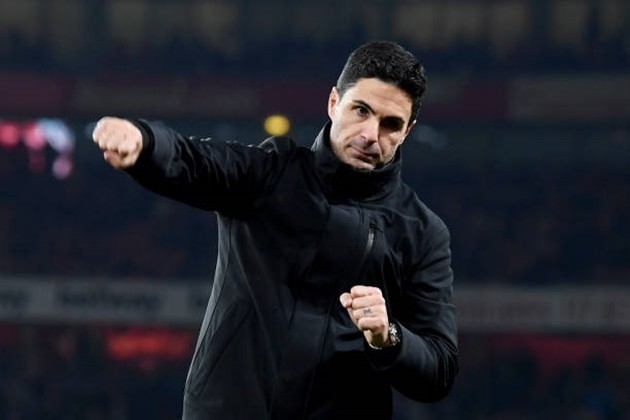 Mikel Arteta đặt mục tiêu 