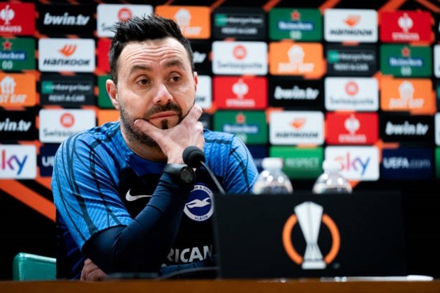 Roberto De Zerbi mở ra cơ hội cho các ông lớn tại châu Âu - Bóng Đá