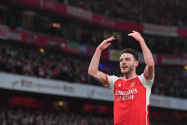 TRỰC TIẾP Arsenal 1-1 Brentford (H2): Declan Rice sút bóng đi trúng xà ngang  - Bóng Đá