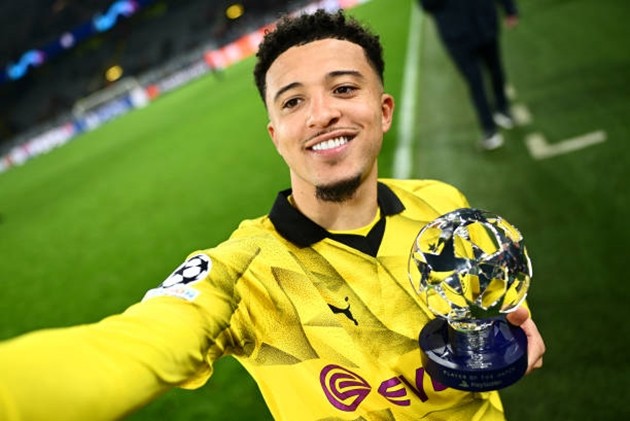Nổ súng đưa Dortmund đi tiếp, Sancho kết thúc chuỗi ngày tịt ngòi ở Champions League - Bóng Đá
