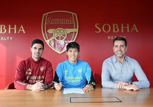 Takehiro Tomiyasu muốn đền đáp Arsenal - Bóng Đá