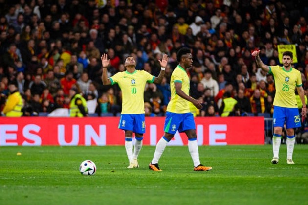 Rodri lập cú đúp trên chấm phạt đền, Tây Ban Nha nhọc nhằn đánh bại Brazil - Bóng Đá