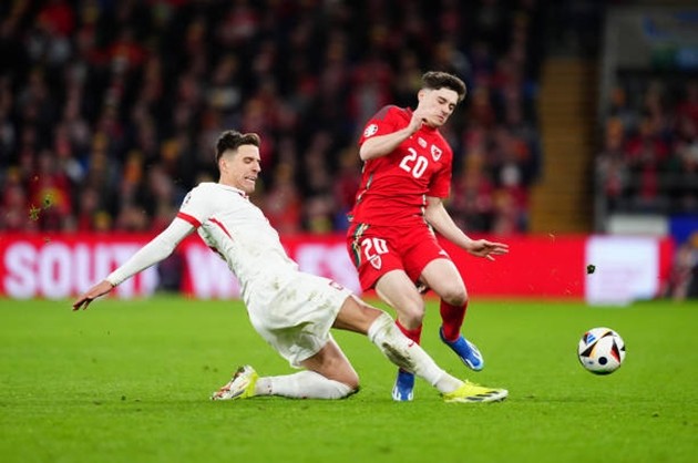 Yếu bóng vía trên chấm 11 mét, người cũ M.U đá bay tấm vé dự EURO 2024 của xứ Wales - Bóng Đá