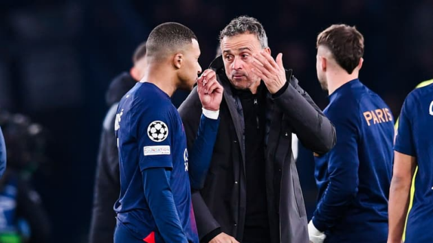 Luis Enrique on subbing out Mbappé at half-time - Bóng Đá