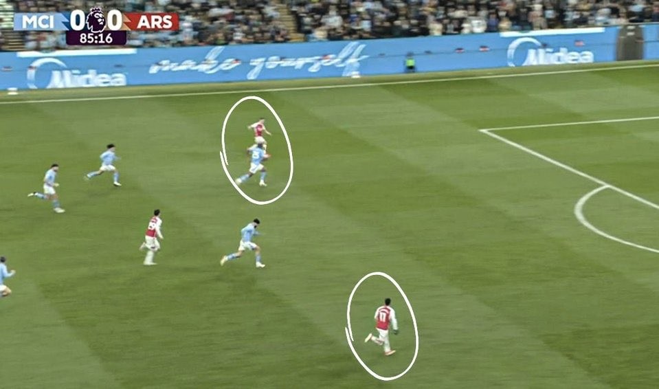 Pha bóng khiến Arsenal mất chiến thắng trước Man City - Bóng Đá