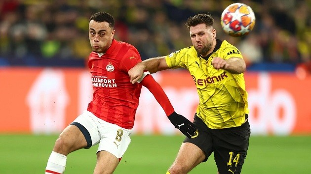 Gutting for USMNT trio Malik Tillman, Sergino Dest and Ricardo Pepi! PSV exit UEFA Champions League via devastating loss to Borussia Dortmund - Bóng Đá