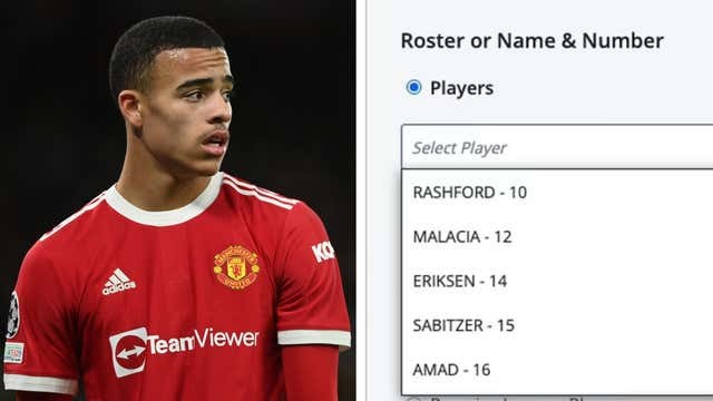 Mason Greenwood shirts not available to buy on Man Utd club website - Bóng Đá