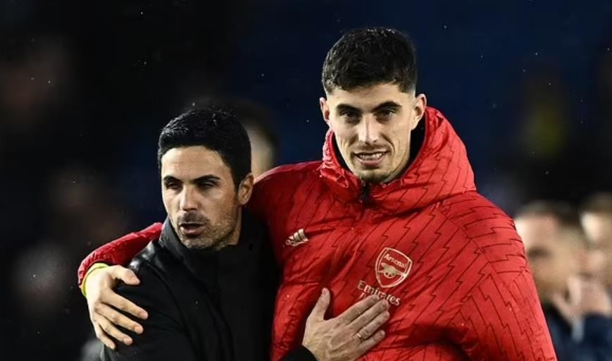 Mikel Arteta praises 'warrior' Kai Havertz - Bóng Đá
