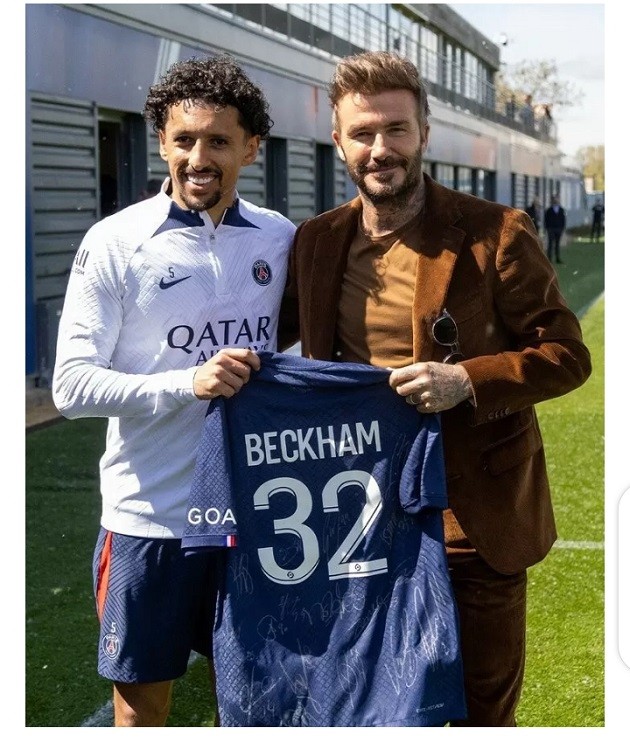 David Beckham pays visit to PSG as Inter Miami chase Lionel Messi transfer - Bóng Đá