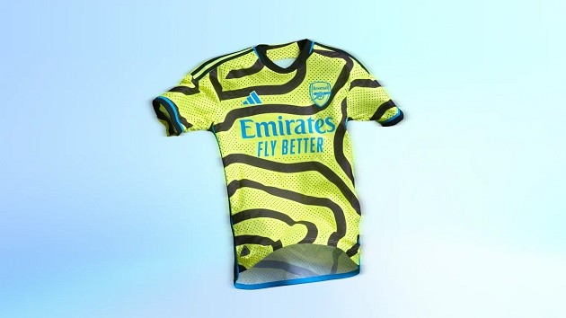Arsenal unveil 'shock-yellow' men's away kit for 2023-24 - Bóng Đá