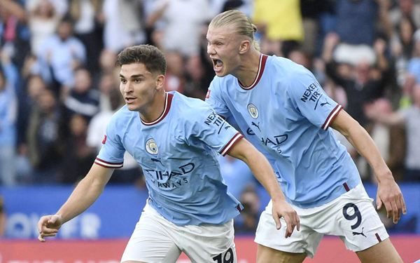Haaland không có De Bruyne vẫn là một thế lực không thể ngăn cản - Bóng Đá