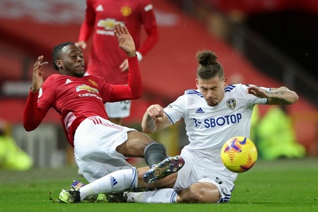 Man United fans left impressed with top Aaron Wan-Bissaka display vs Leeds - Bóng Đá