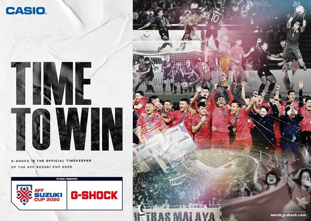 Casio trở thành máy bấm giờ chính thức của giải vô địch bóng đá Đông Nam Á AFF Suzuki Cup 2020 - Bóng Đá