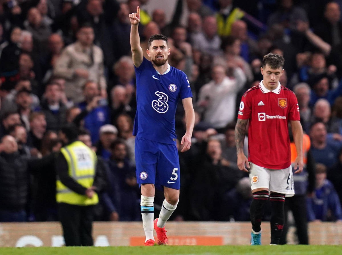 Antony: Man Utd star trolled Chelsea man (Jorginho) after Casemiro's goal - Bóng Đá