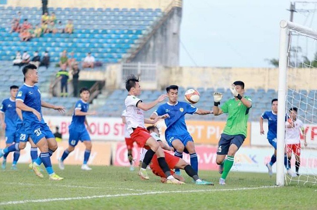 Thất bại trước Quảng Nam, Long An đứt mạch thắng - Bóng Đá